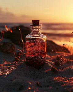 Dekoration am Strand
