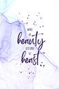 Wake up beauty it’s time to beast | floating colors von Melanie Viola Miniaturansicht