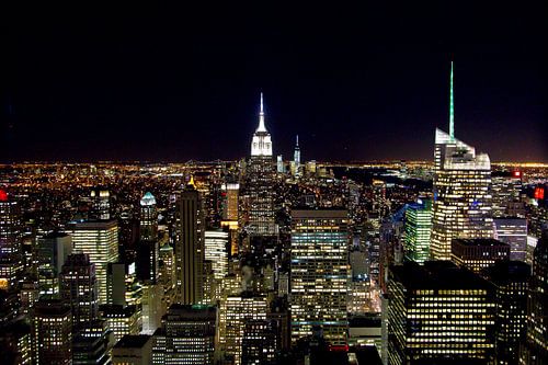 Manhattan by night