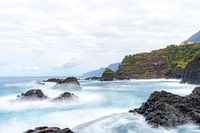 Seixal beach op Madeira (long exposure)