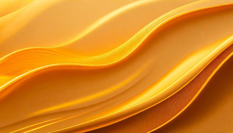 Gelb Gold Farben Stoff von Mustafa Kurnaz