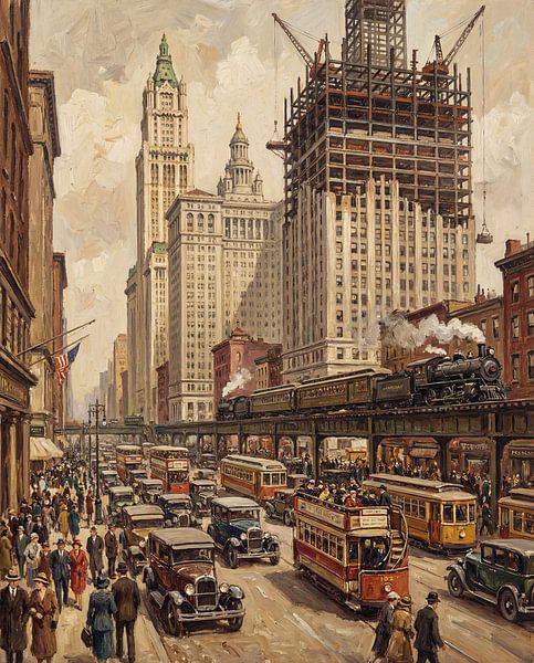 A vibrant New York by AnderWerk