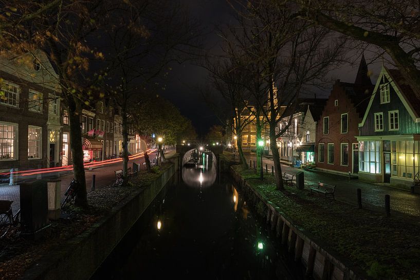 Edam bij Nacht van Paul Tolen