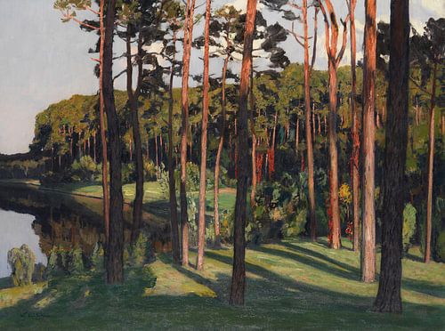 WALTER LEISTIKOW, Märkische landschap, rond 1900