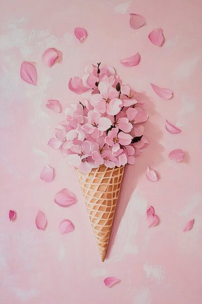 Blossom ice cream by Poster Art Shop