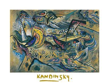 Zuiden door Wassily Kandinsky van Peter Balan