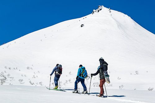 Ski touring in Japan