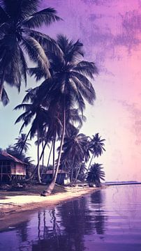 Beach rest in Violet by ByNoukk