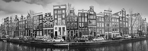 Panorama Amsterdamse gracht
