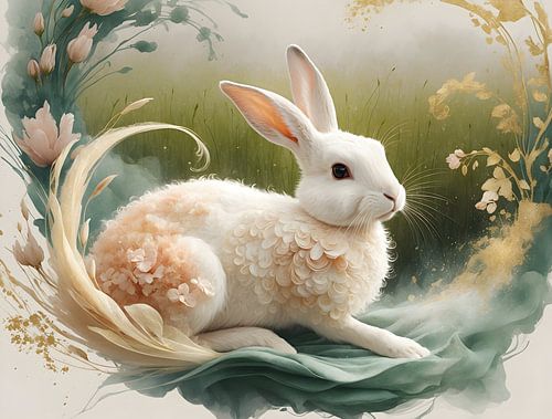 ? "Whispers of Spring - Ethereal Rabbit" ?