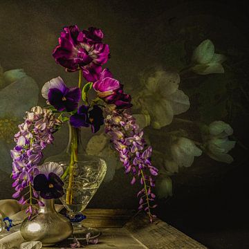 Stilleben mit Blumen von Alie Ekkelenkamp