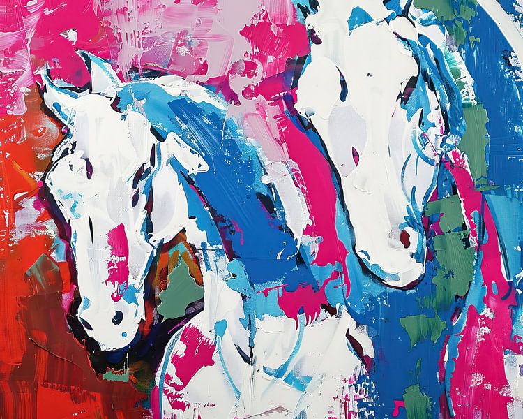 Horse painting by Art Whims