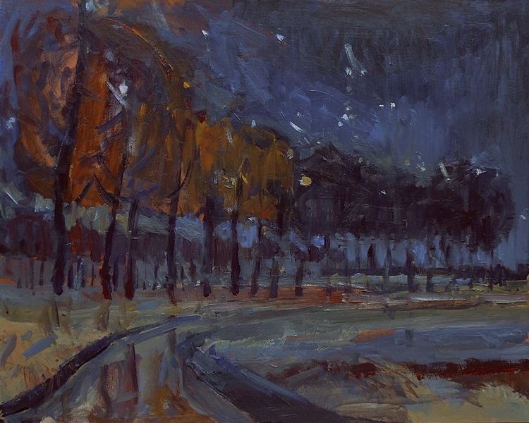 Night River by Nop Briex