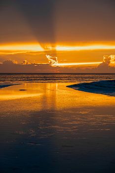 sunset walk on punta coco beach