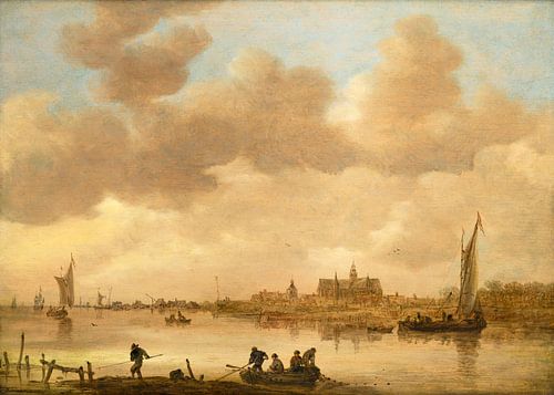 River scene, Jan van Goyen