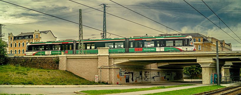 Citylink roads / railway in Chemnitz 2 by Johnny Flash