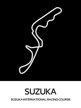 Rennstrecke Suzuka Japan von Milky Fine Art