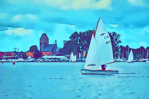 Sailing on the Pikmeer