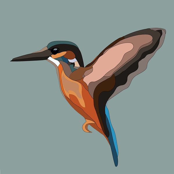 Kingfisher by Kirtah Designs