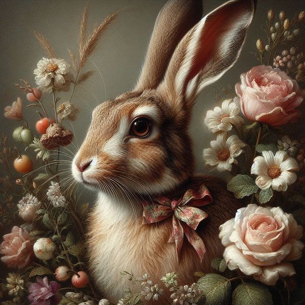 Fairytale rabbit by Nicolette Vermeulen