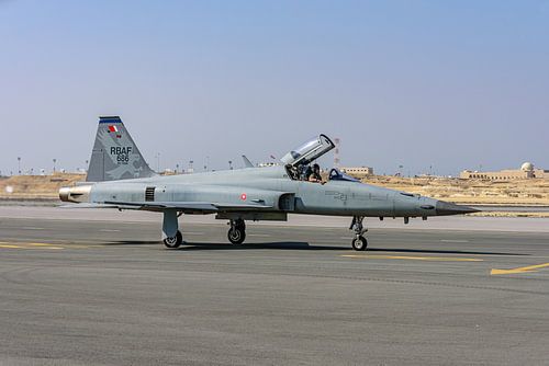 Royal Bahrain Air Force Northrop F-5E Tiger II.