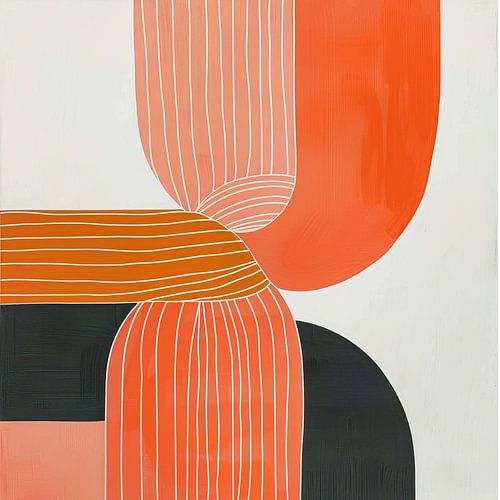 Peinture abstraite douce