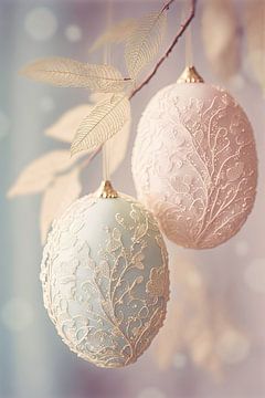Ornamented Easter Eggs von treechild .