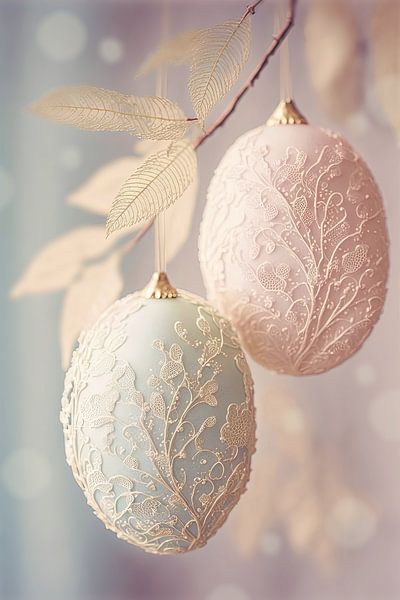 Ornamented Easter Eggs von Treechild