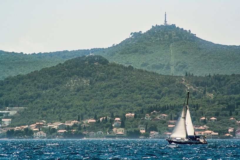Segelboot bei Kroatien par Steffen Schöne