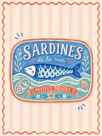 A colourful and cheerful sardine tin by Studio Allee