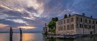 Sunset at Locanda San Vigilio - Lago di Garda II van Teun Ruijters thumbnail