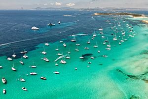 Paradijs boven Formentera & Ibiza van PixelPower