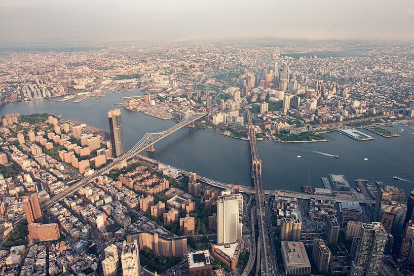 East River, New York by Bas Glaap