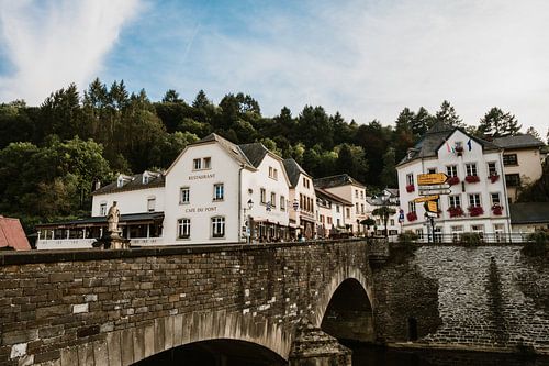 Het kleinschalige en schattige dorpje Vianden in Luxemburg