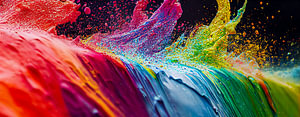 abstrakter Hintergrund Splash mit Farbverlauf 10