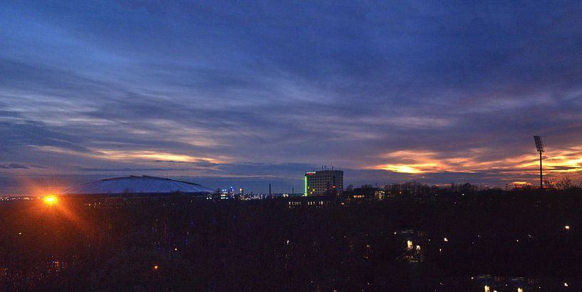 blauw uur van Edgar Schermaul