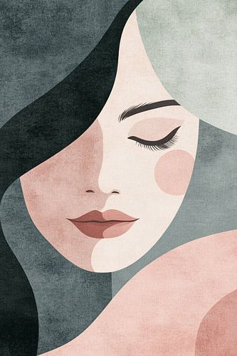 Portrait d'une femme élégante et stylée
