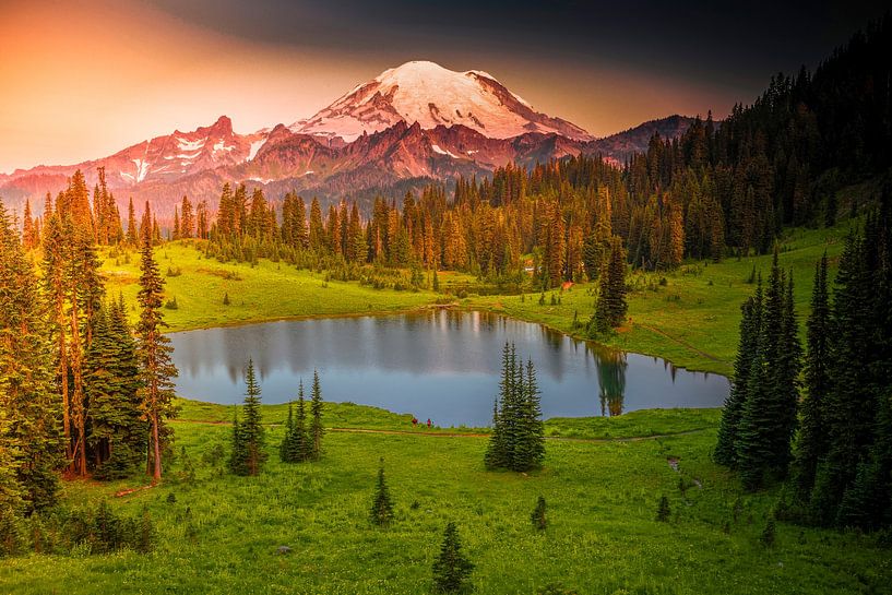 Mount Rainier van Antwan Janssen