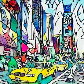 Big Apple - Motiv 4 von zam art