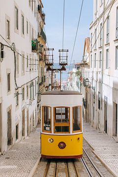 Gele tram van Claudia Casal