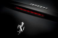 Zwarte Ferrari van Wim Slootweg thumbnail