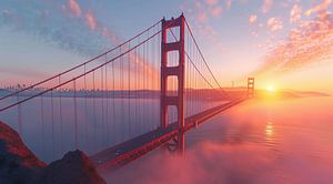 Blick auf die Golden Gate Bridge