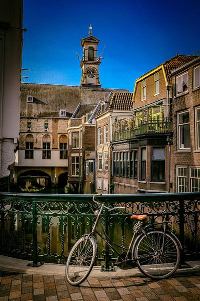 De achterzijde van het Stadhuis van Dordrecht van Dennis van de Graaf Photography
