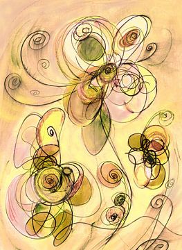 dancing flowers by Claudia Gründler