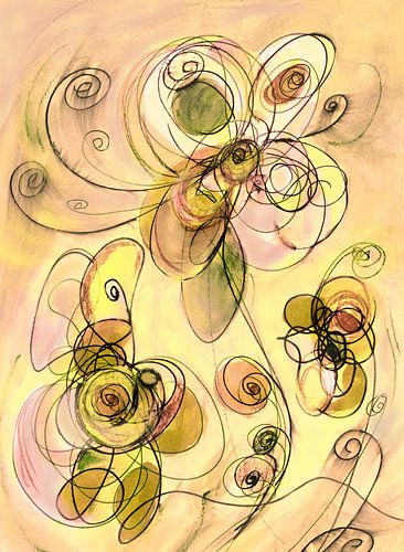 dansende bloemen
