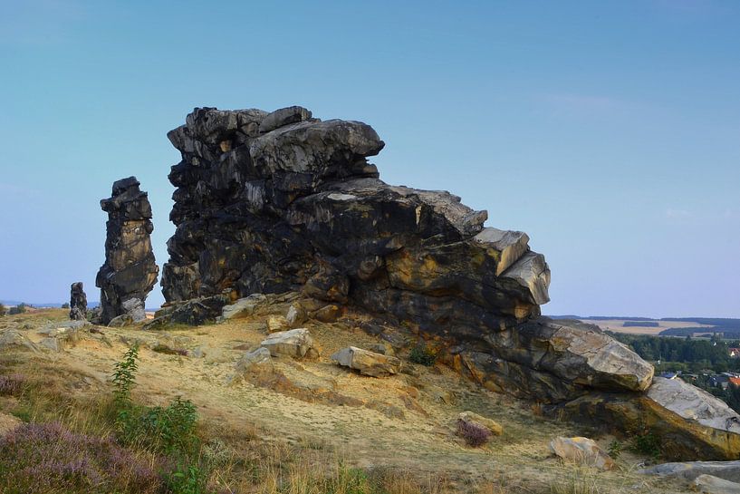 The Devil's Wall near Weddersleben by Heiko Kueverling