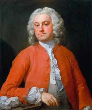 Porträt eines Mannes, William Hogarth
