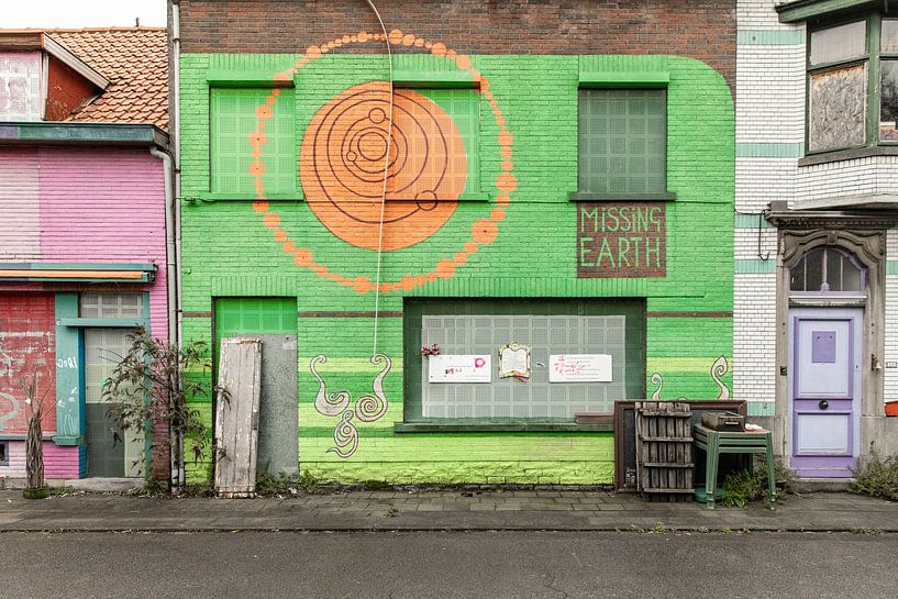 kleur op straat van Margit Houtman