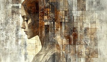 Woman profile by Art Whims