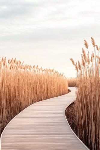 Wandelpad riet